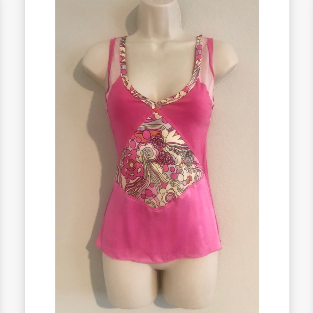 NWOT Made in France Sandro 100% silk blouse
